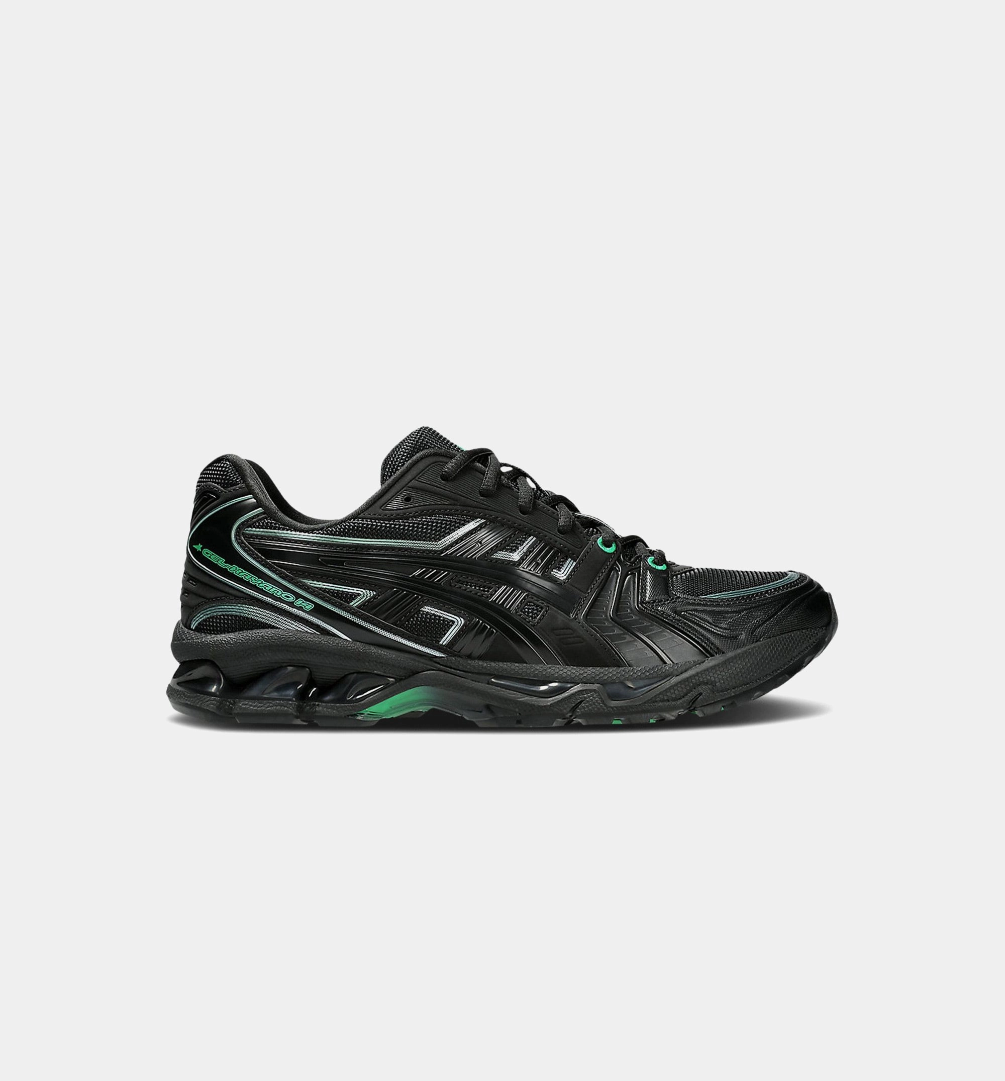 8ON8 x Gel Kayano 14 Mens Lifestyle Shoe - Black/Green