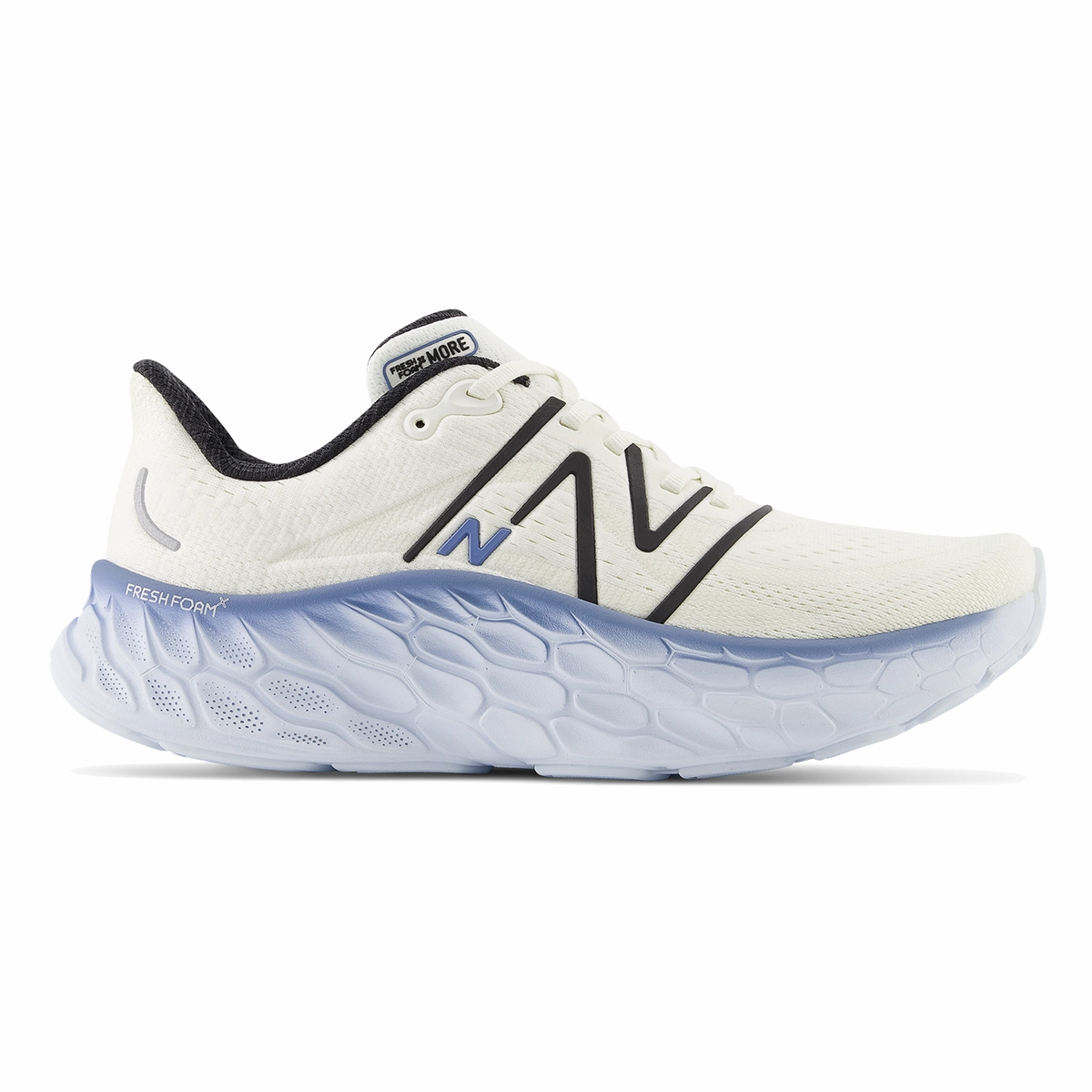 New Balance Fresh Foam X More V4 - Sea Salt - Blue Ice Solid Sharp