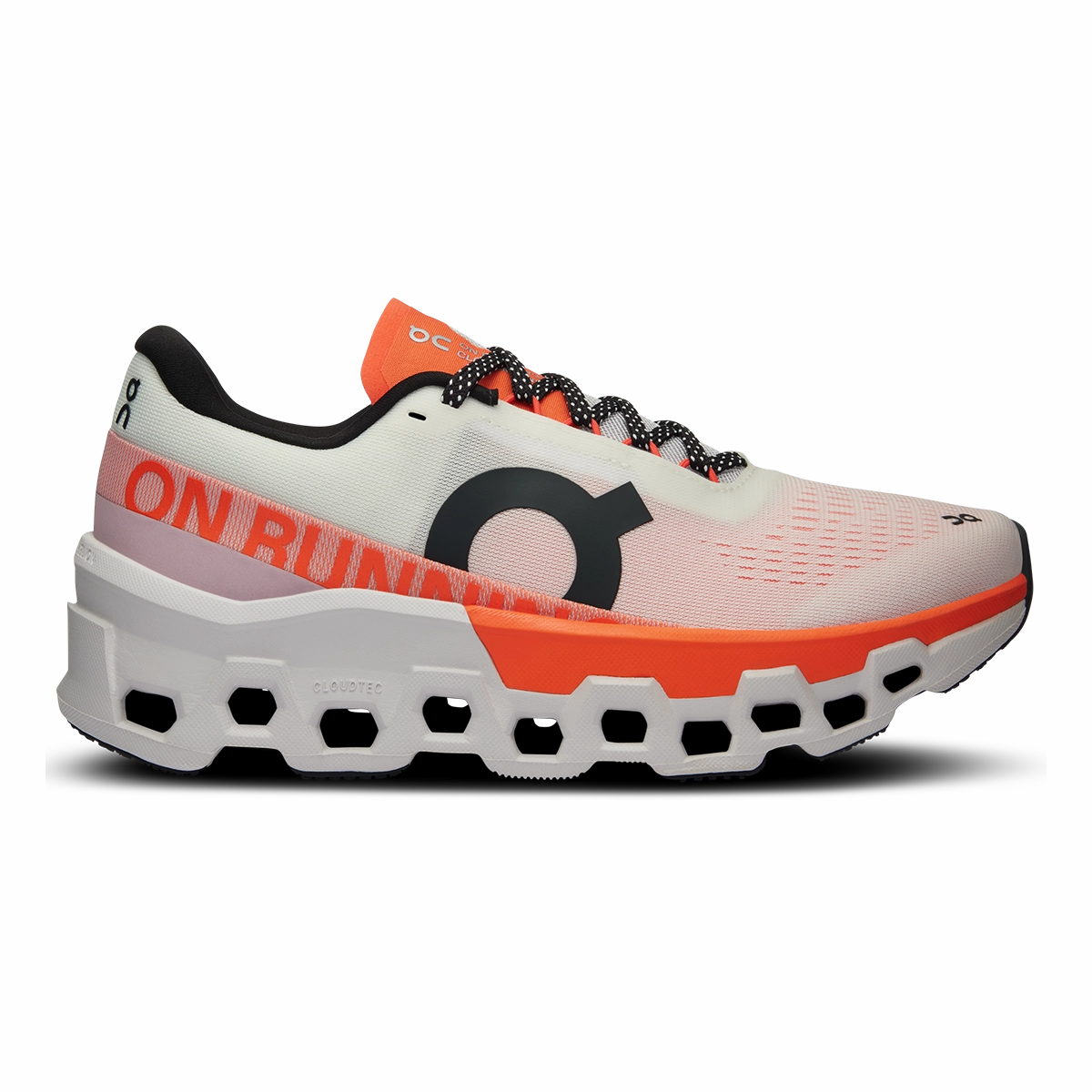 ON Cloudmonster 2 - Undyed - Flame Famous Active