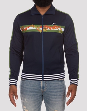 Akoo Palace Navy Track Jacket Fashion inspiration Runway fashion