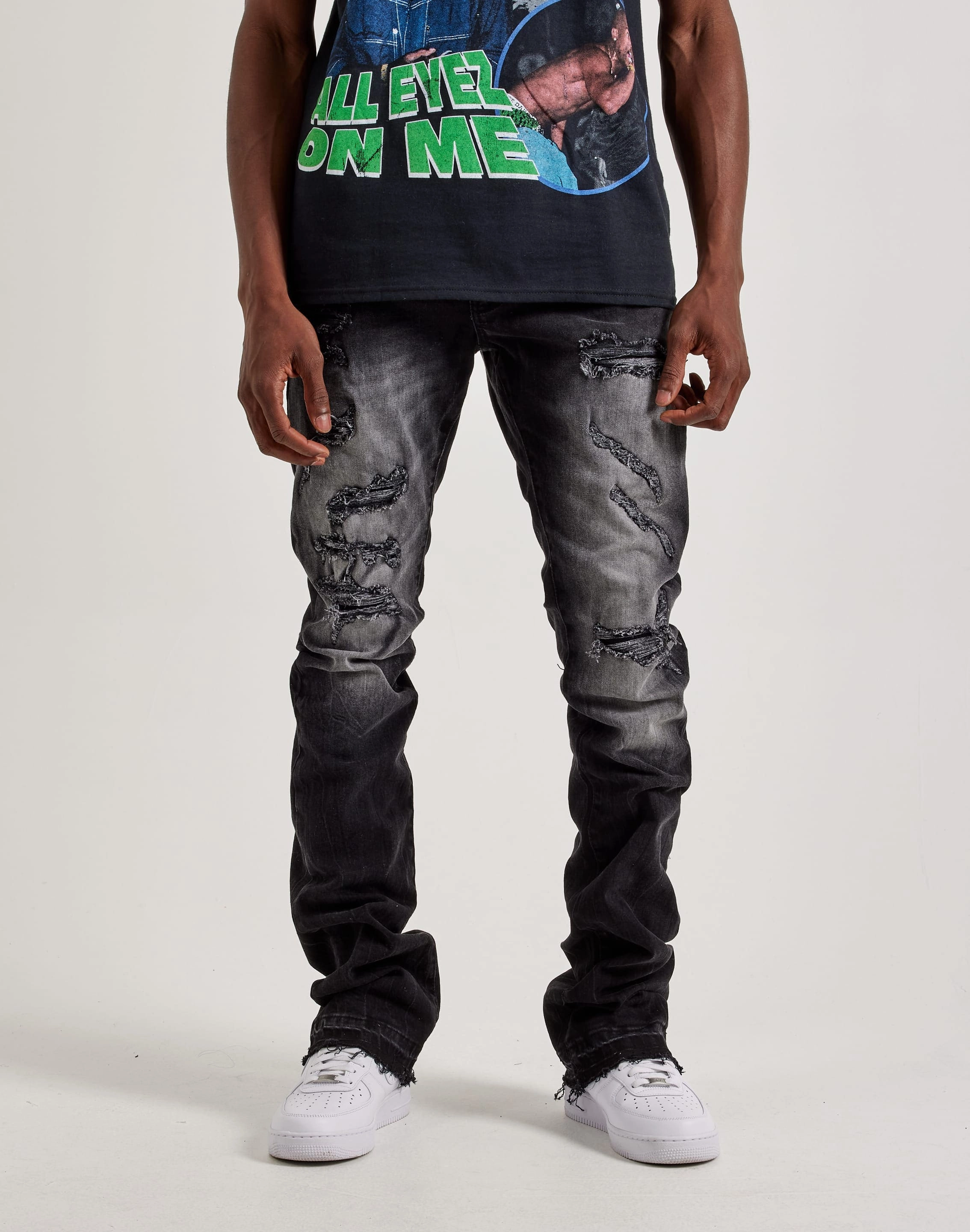 Budget - friendly fashion Jordan Craig Stacked Denim Jeans Clearance fashion