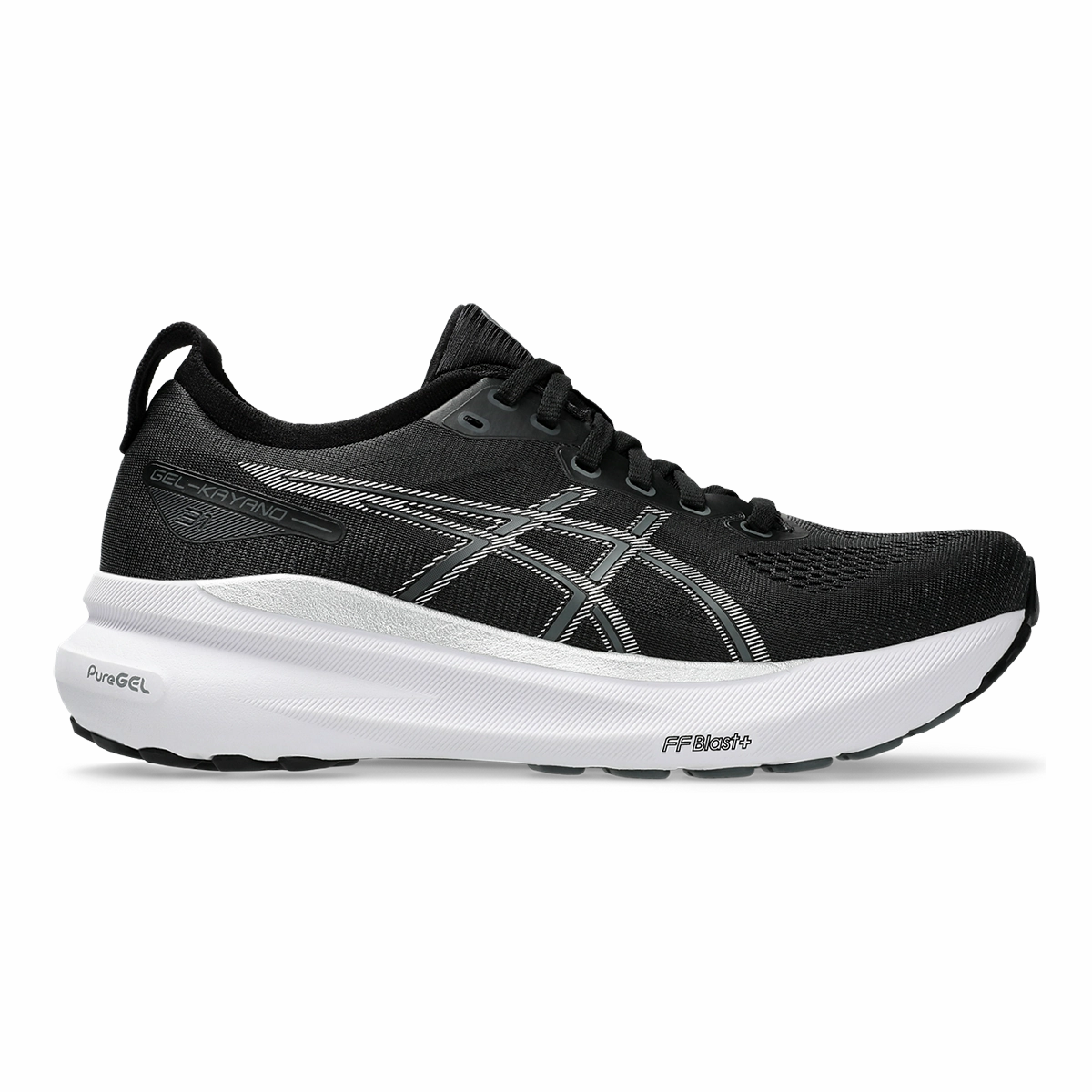 Firm Asics Gel Kayano 31 - Black - Pure Silver Admired