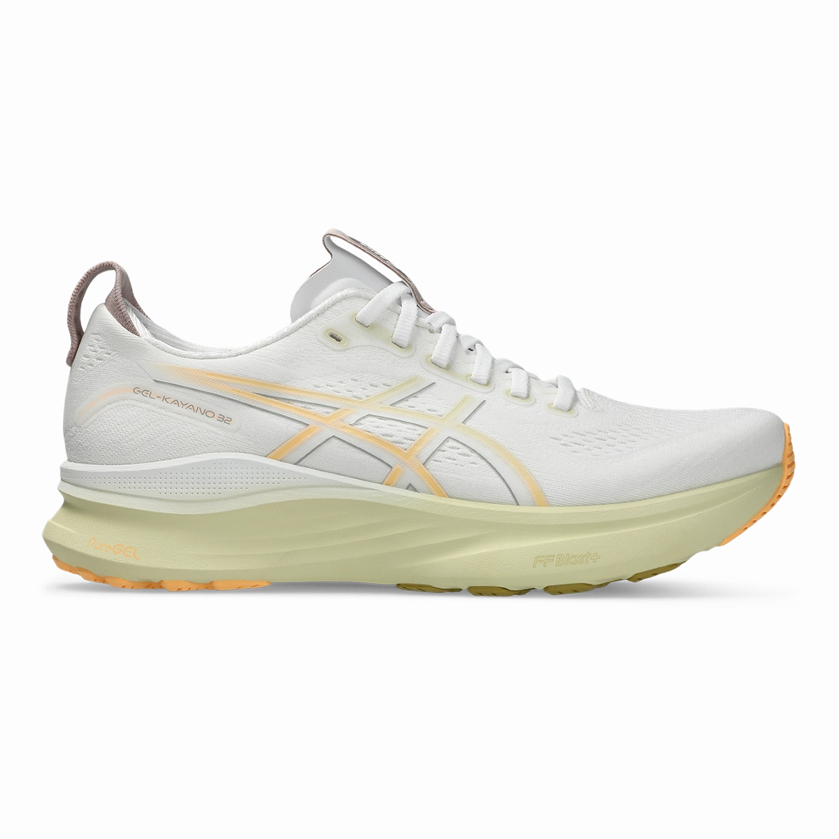 Asics Gel Kayano 32 - White - Orange Glow Adored Top-notch