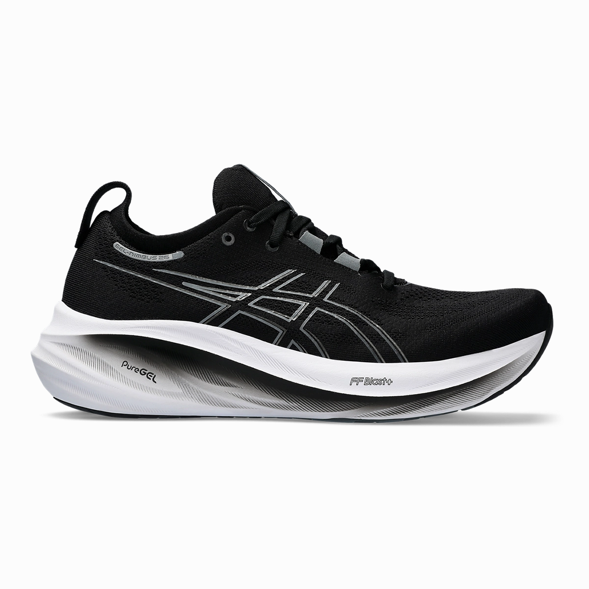 Asics Gel Nimbus 26 - Black - Graphite Grey Superior Informed