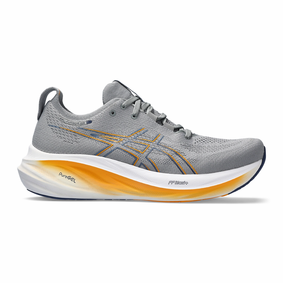 Asics Gel Nimbus 26 - Sheet Rock - Thunder Blue Up-to-date Smartly designed
