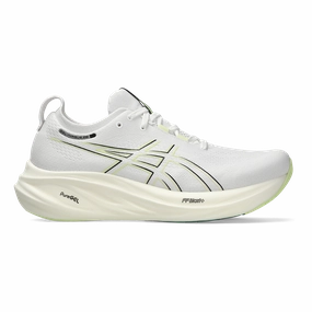 Asics Gel Nimbus 26 - White - Birch Traditional Optimistic