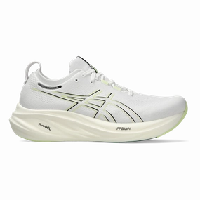 Asics Gel Nimbus 26 - White - Birch Traditional Optimistic