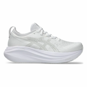 Asics Gel Nimbus 27 White - Glacier Grey Incredible Nature-friendly