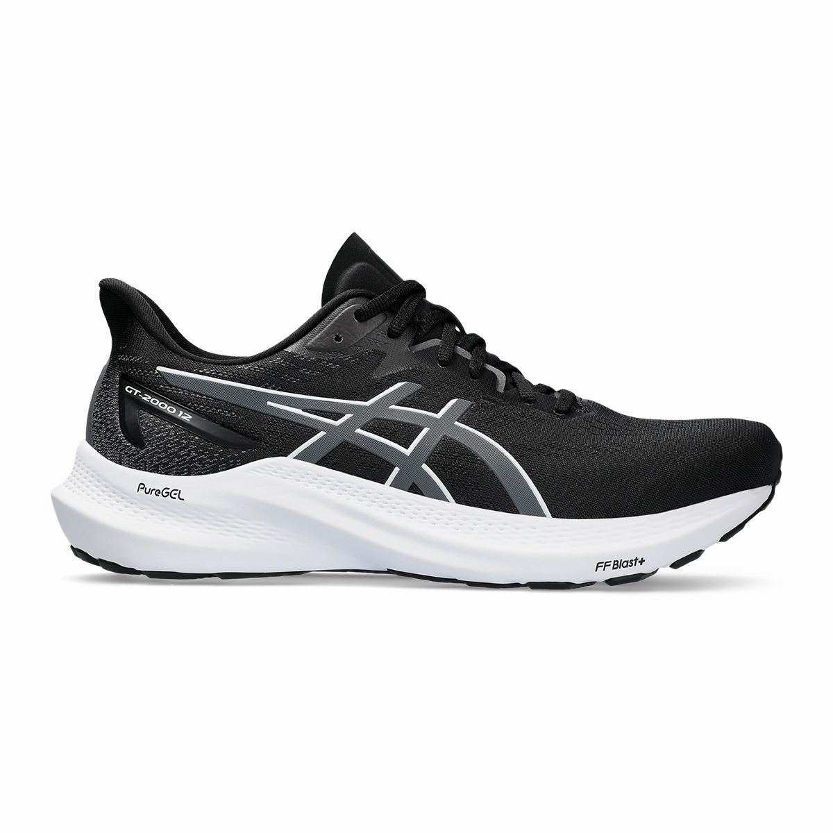 Asics GT 2000 12 - Black - Carrier Grey