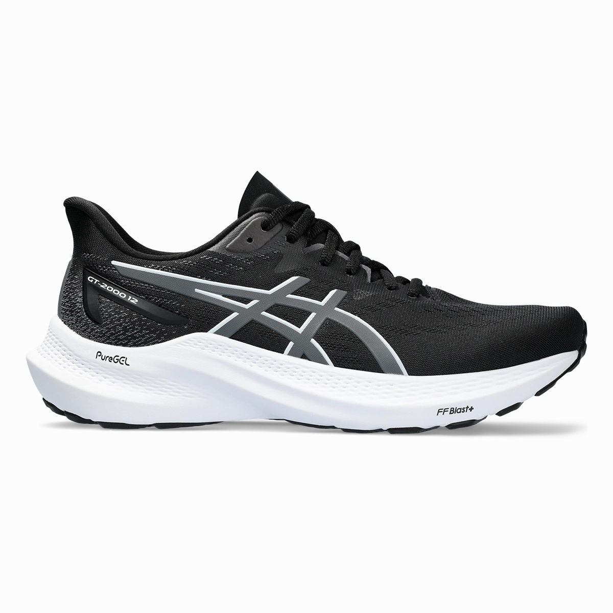 Asics GT 2000 12 - Black - Carrier Grey