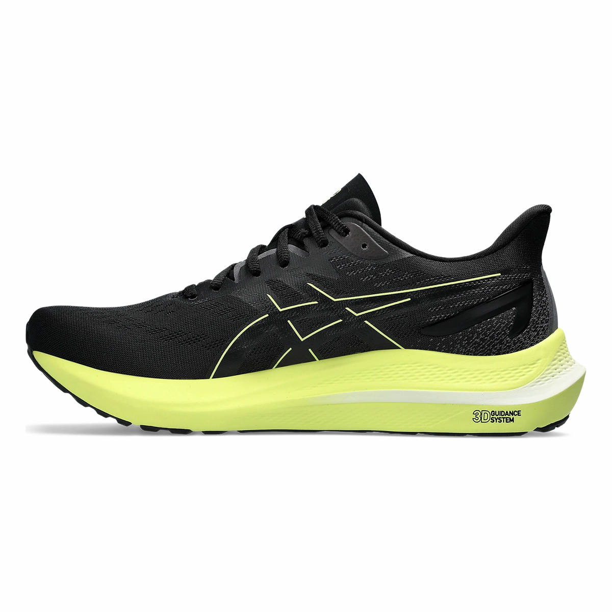 Asics GT 2000 12 - Black - Glow Yellow