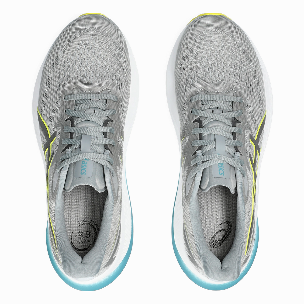 Asics GT 2000 12 - Sheet Rock - Bright Yellow