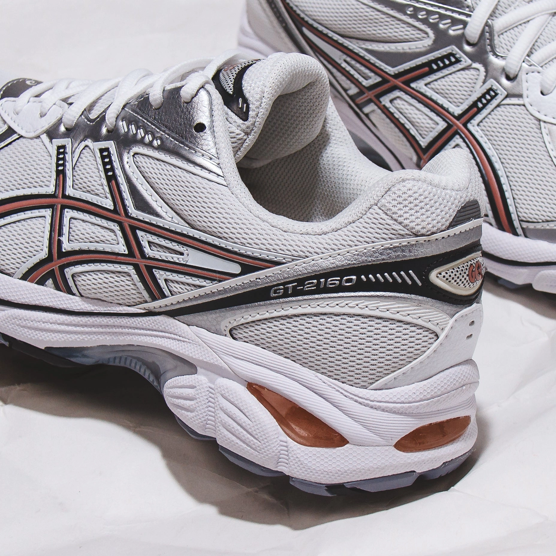 Asics Men GT-2160 White Rose Rouge 1203A320-103
