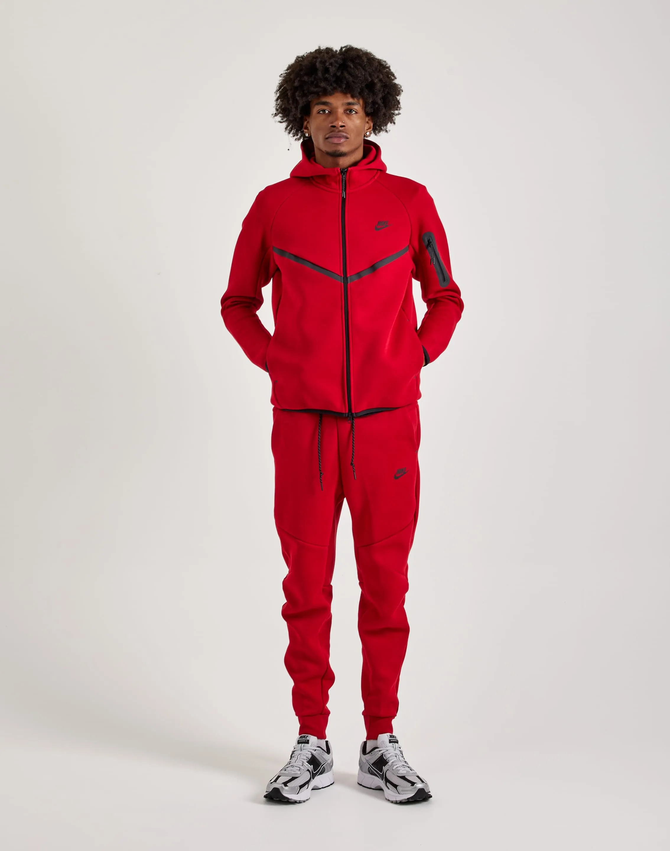 Athleisure fashion Nike Tech Fleece Windrunner Full-Zip Hoodie