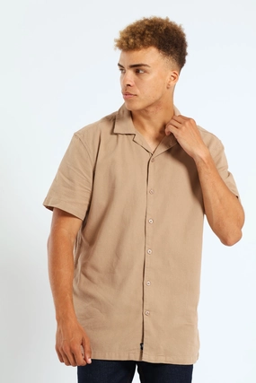 Athleisure fashion Basketweave Surf Interest Shirt - Mocha Beachwear items