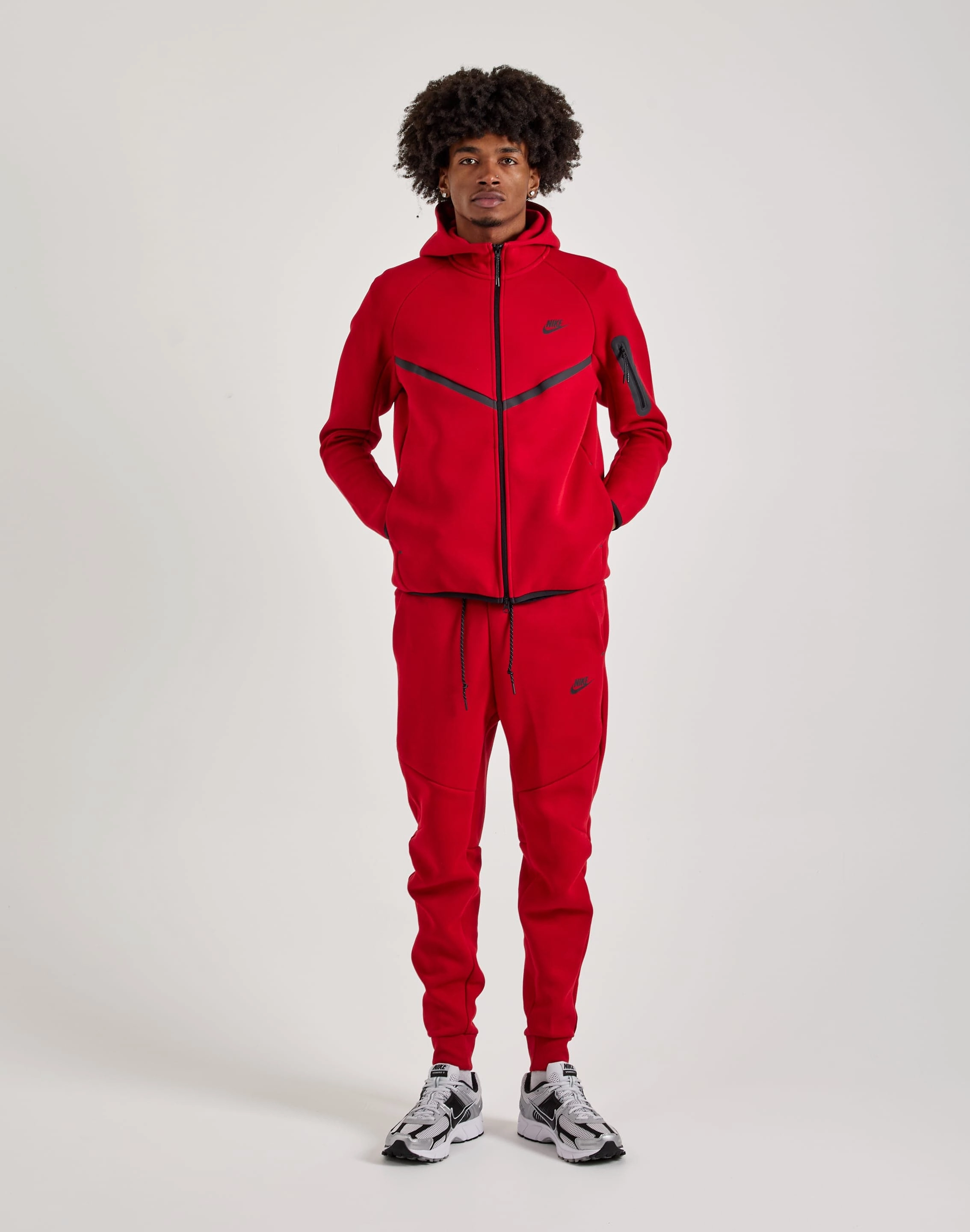 Athleisure fashion Nike Tech Fleece Windrunner Full-Zip Hoodie