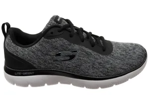 Aviation Skechers Mens Summits Forrader Comfortable Memory Foam Lace Up Shoes Athleisure