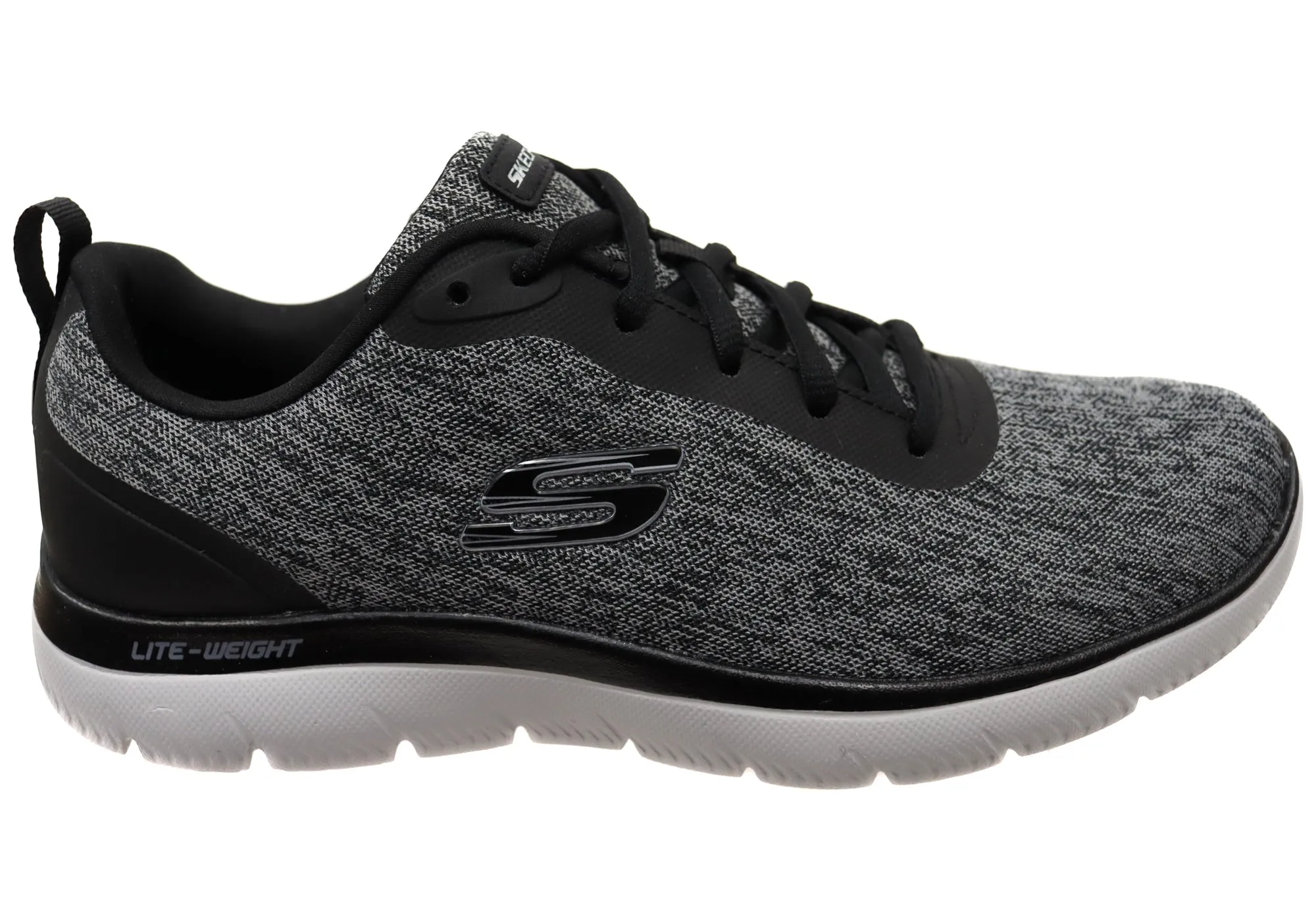 Aviation Skechers Mens Summits Forrader Comfortable Memory Foam Lace Up Shoes Athleisure