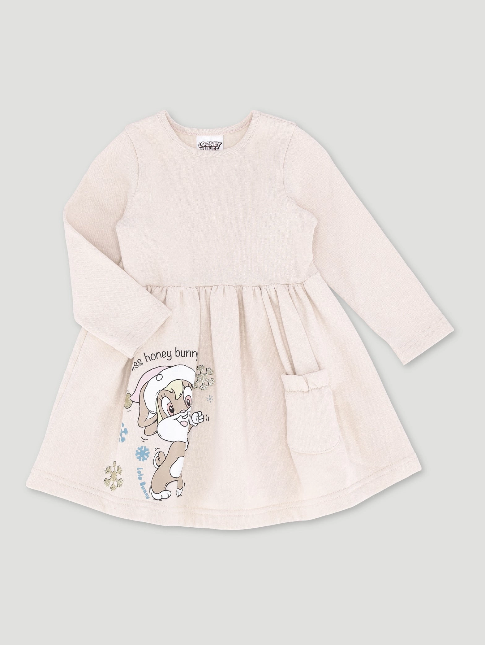 Baby Girls  Lola Bunny Dress - Stone Clothing prices Clothing assortments