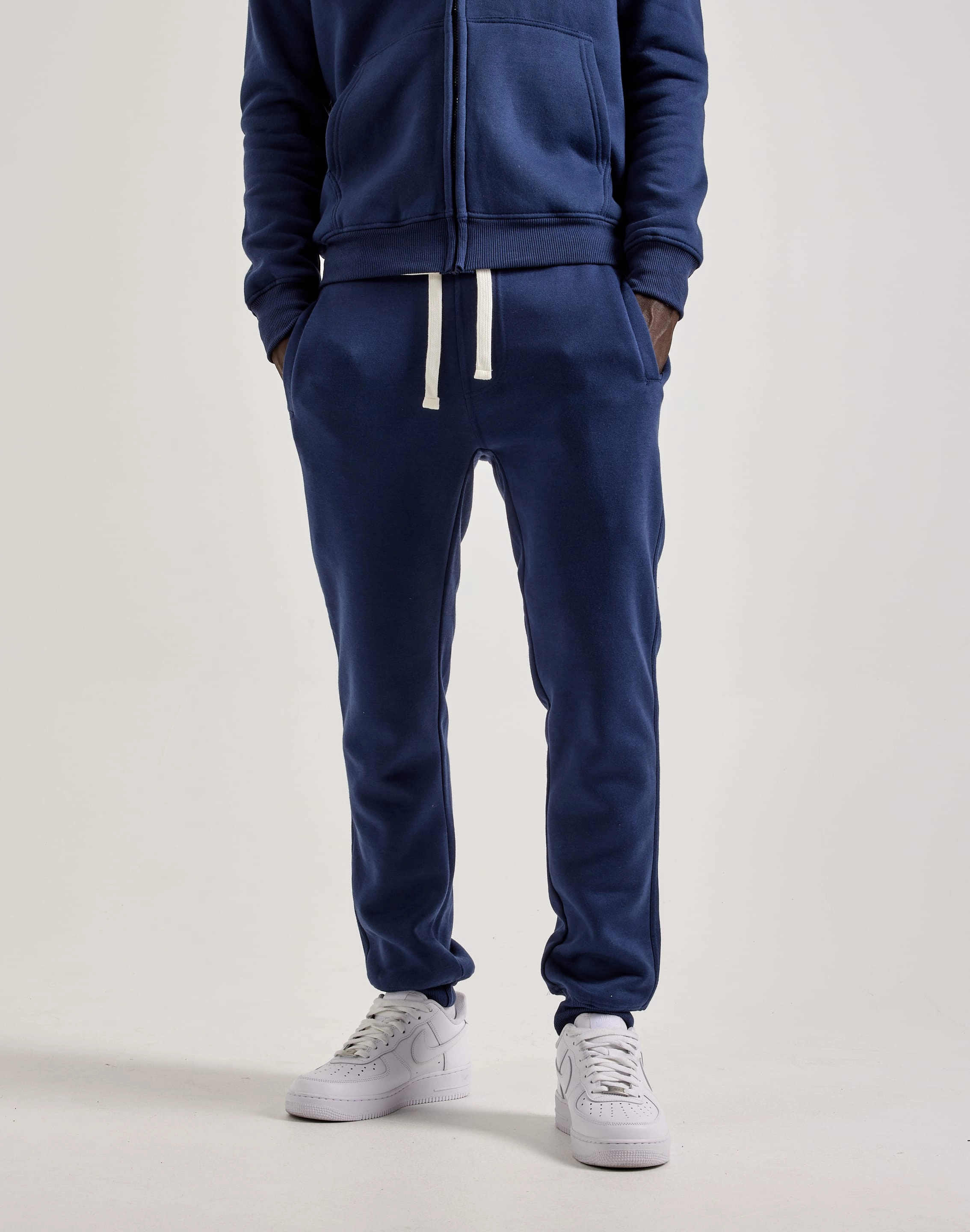 DH Essentials Basic Cuff Fleece Pants Comfortable apparel Vintage - inspired fashion