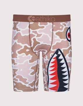 Beachwear items Ethika Bomber Combat Boxer Briefs Leather - material fashion