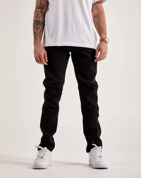 Beachwear items Smoke Rise Coated Denim Jeans Fashion models