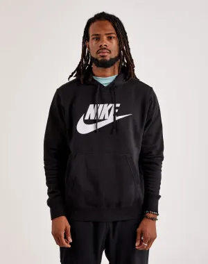 Beaded fashion items Nike Club Fleece Graphic Pullover Hoodie Embroidered fashion