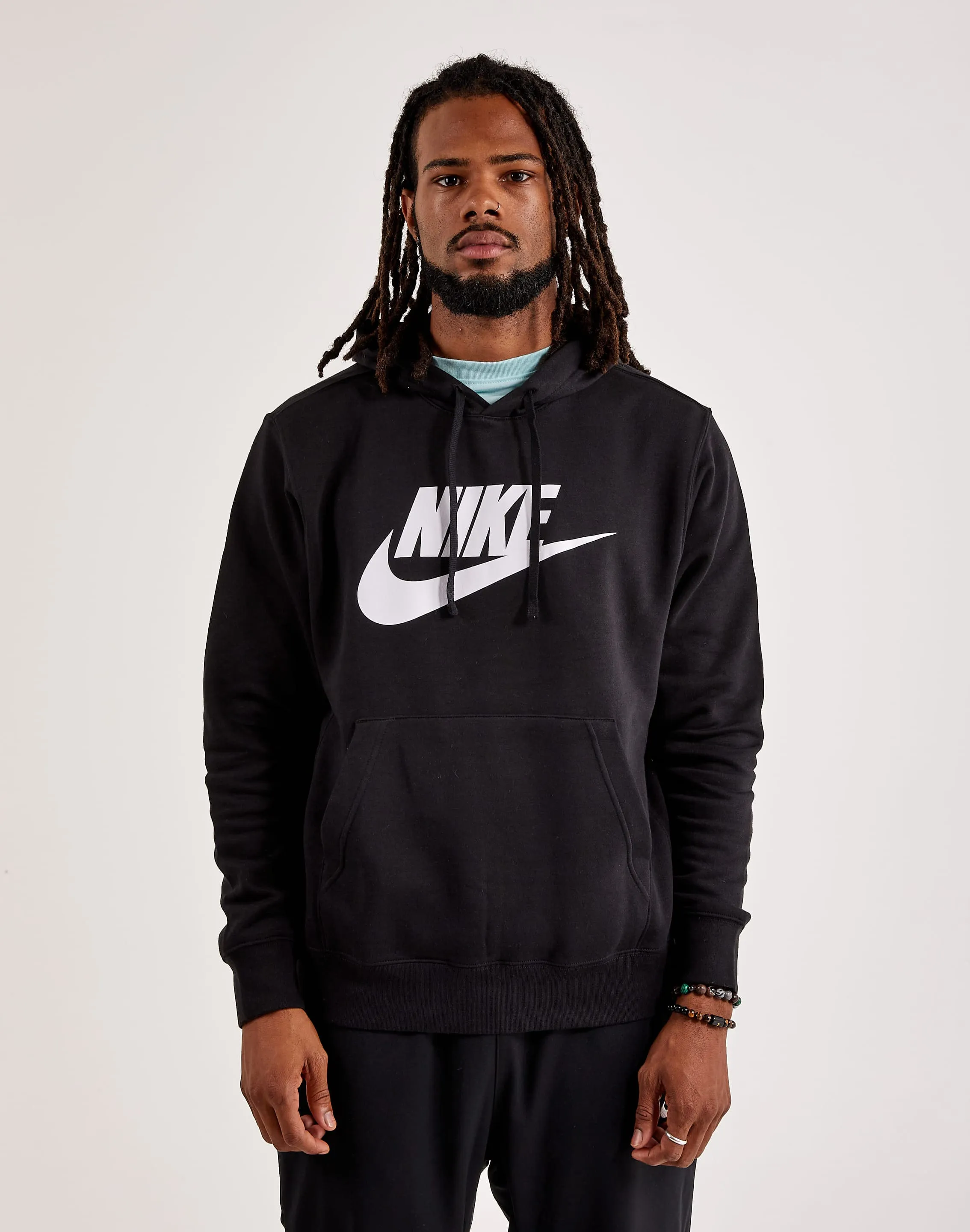 Swimwear selections Nike Club Fleece Graphic Pullover Hoodie Organic fashion products