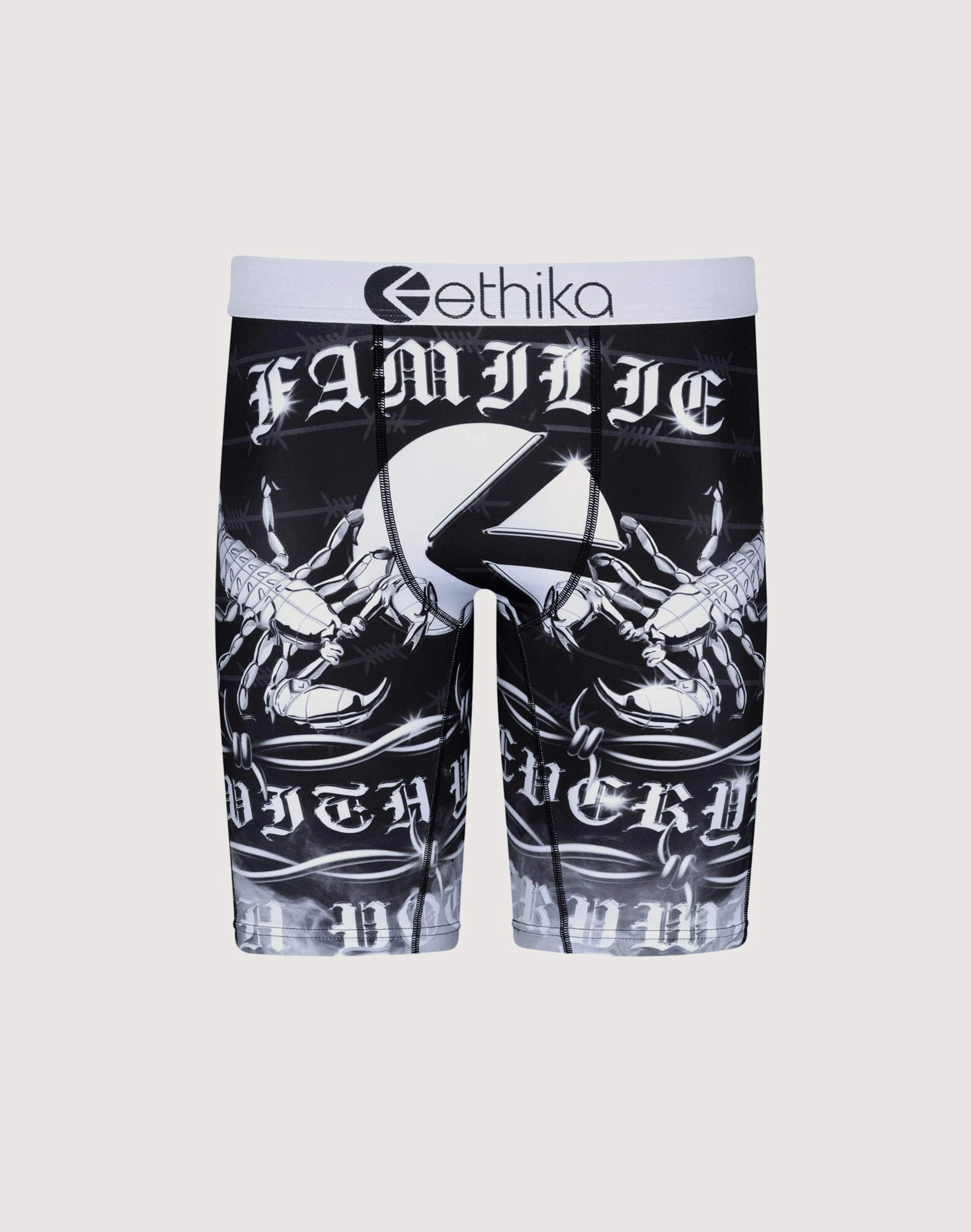 Ethika Familie Ties Boxer Briefs Fashion exhibitions Spandex - incorporated fashion