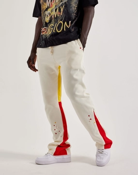 Beaded fashion items MNML Contrast Bootcut Sweatpants Budget - friendly fashion