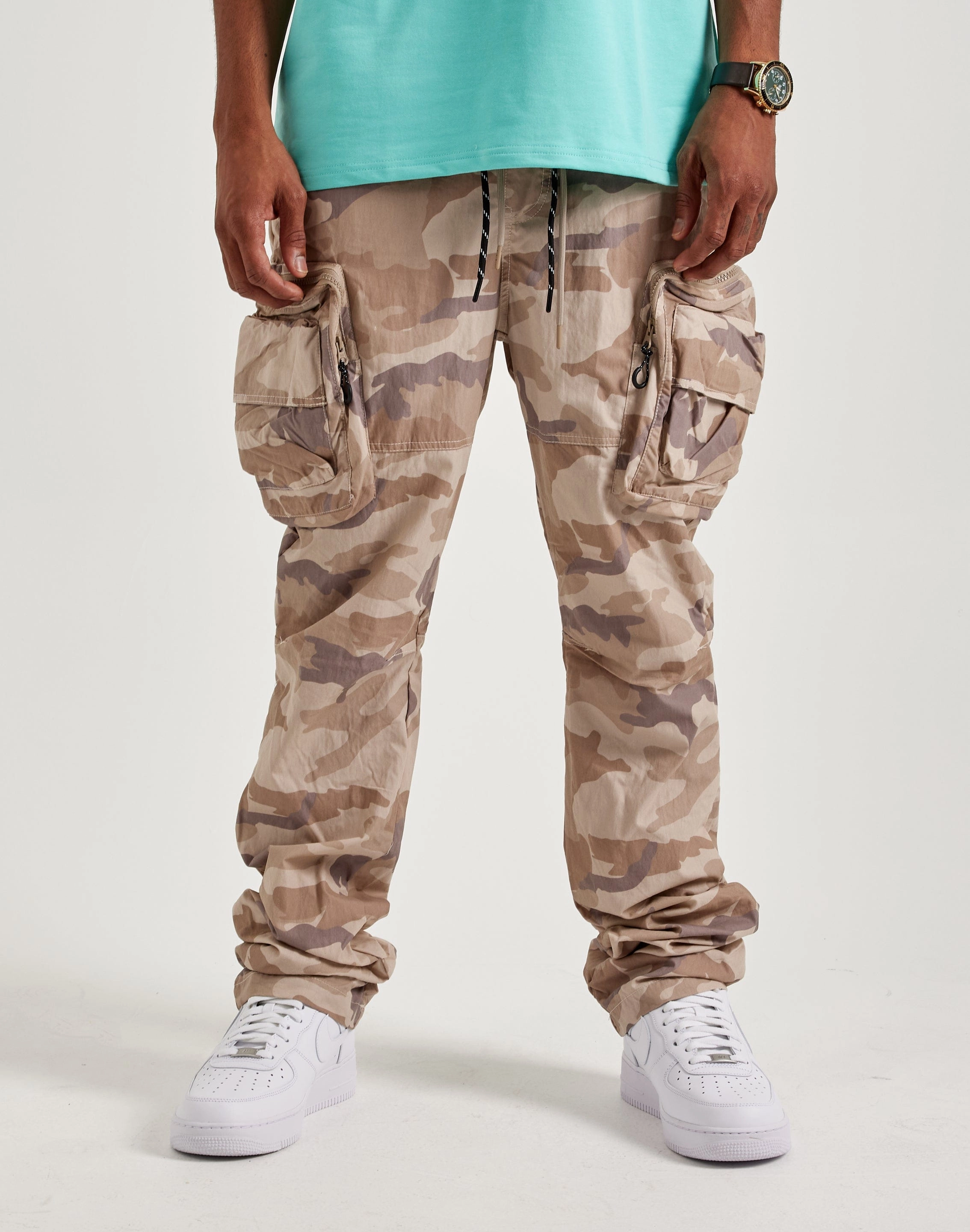 Formal wear selections Smoke Rise Utility Stacked Cargo Pants Everyday wear