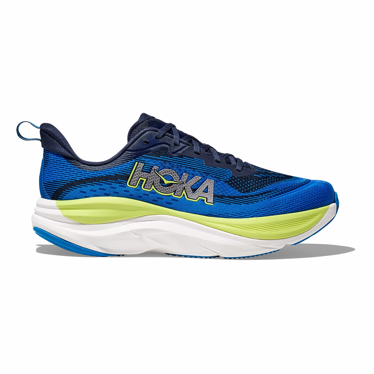 Hoka Skyflow - Varsity Navy - Electric Cobalt Committed Cutting-edge