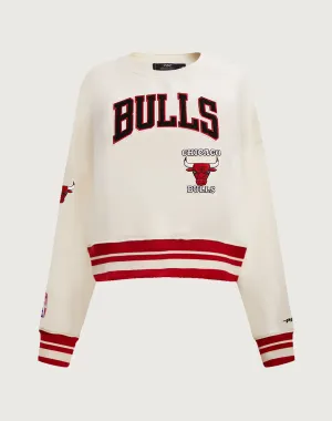 Best - selling fashion Pro Standard Chicago Bulls Retro Classic Crewneck Ethical fashion choices