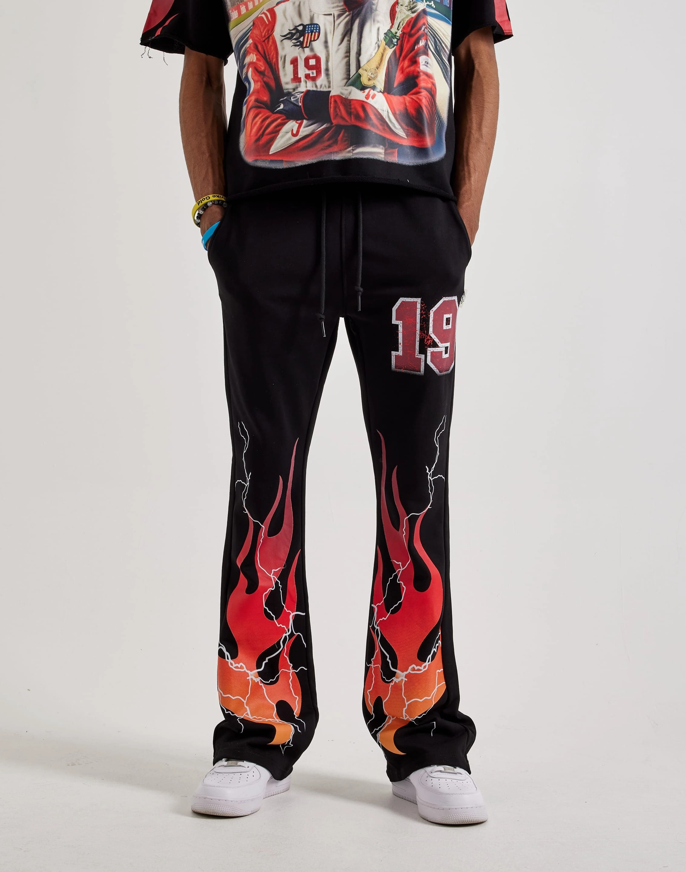 Fashion trends by region BKYS  Waves Flame Pants Fashion trends by region