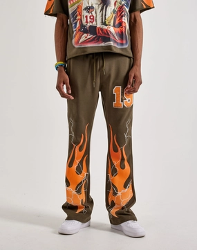 BKYS  Waves Flame Pants Fashion museums Military - inspired fashion