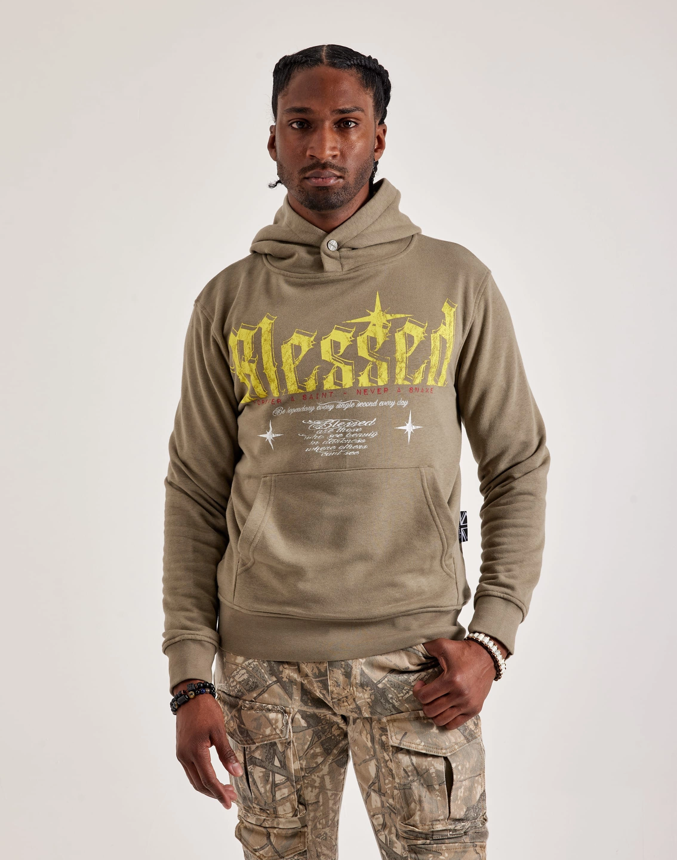Fashion accessories Blessed UK Never A Snake Hoodie Designer fashion items