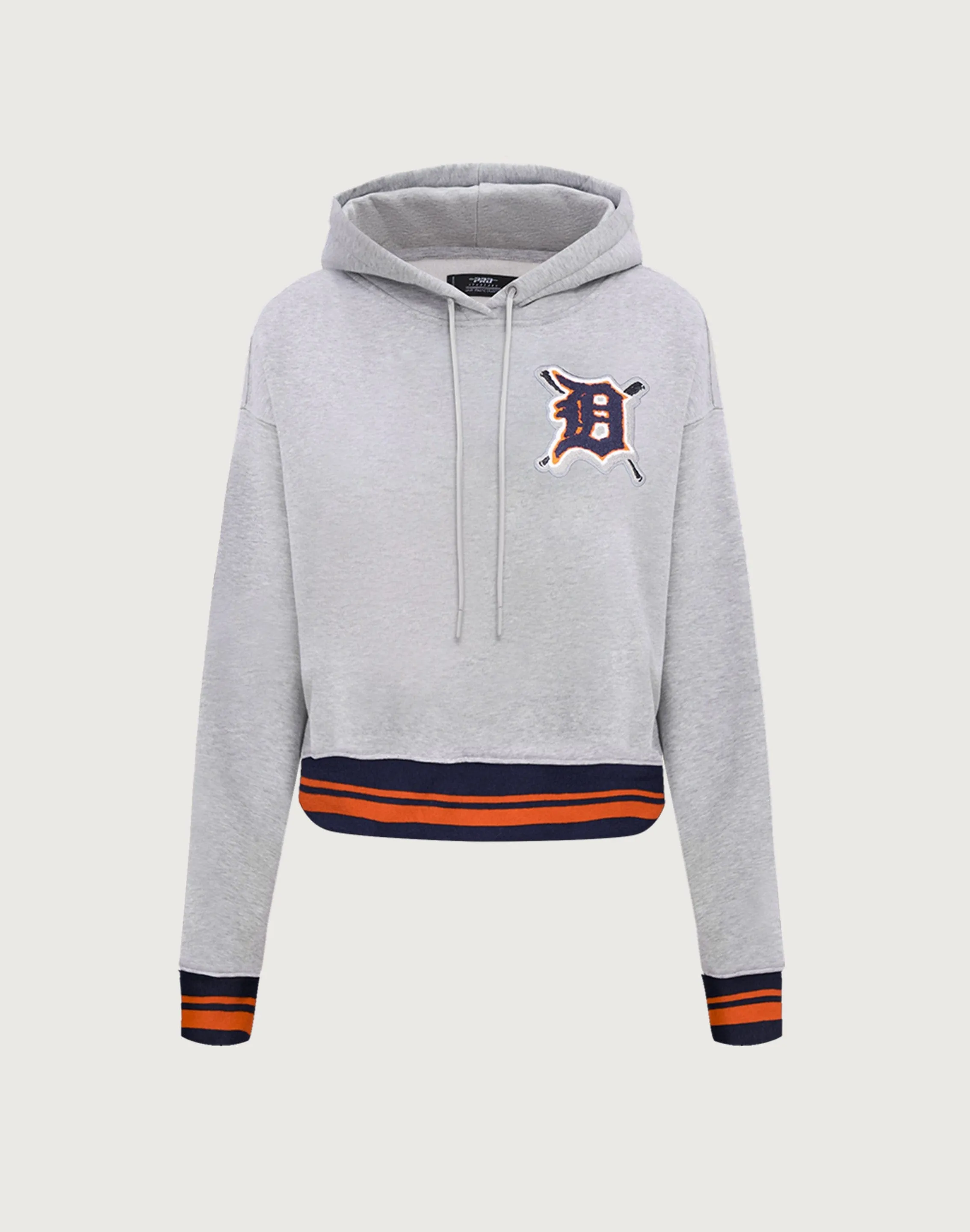Bohemian style items Pro Standard Detroit Tigers Mashup Rib Cropped Hoodie Smart fashion (wearables)