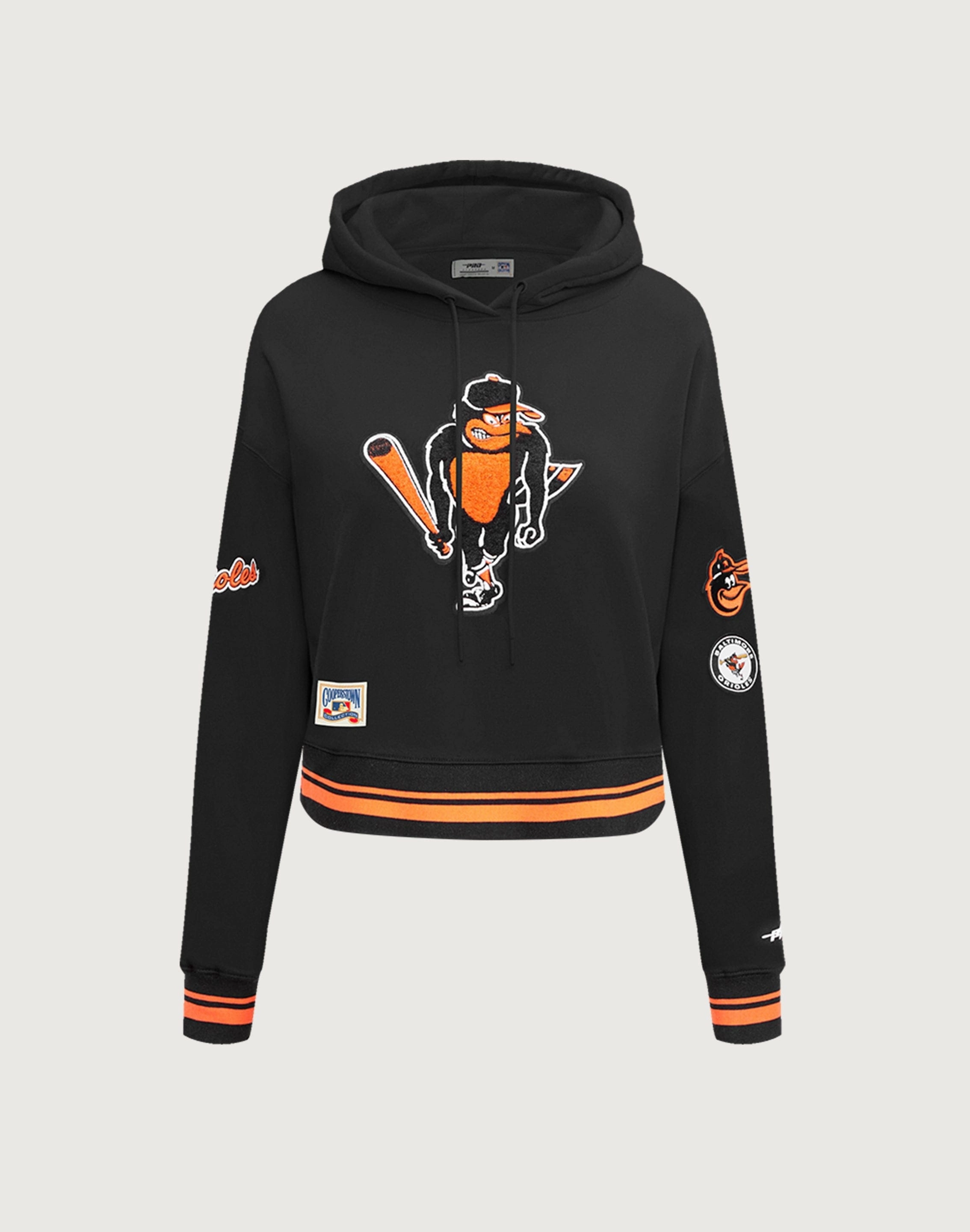 Bohemian style items Pro Standard Baltimore Orioles Retro Classic Rib Cropped Hoodie Bohemian style items