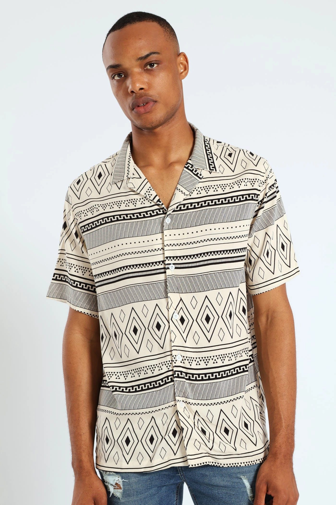 New fashion arrivals Bora Bora Shirt - Off White Stylish products