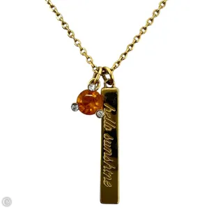 Born To Be November Necklace Designer By Kate Spade Kate Spade Bags