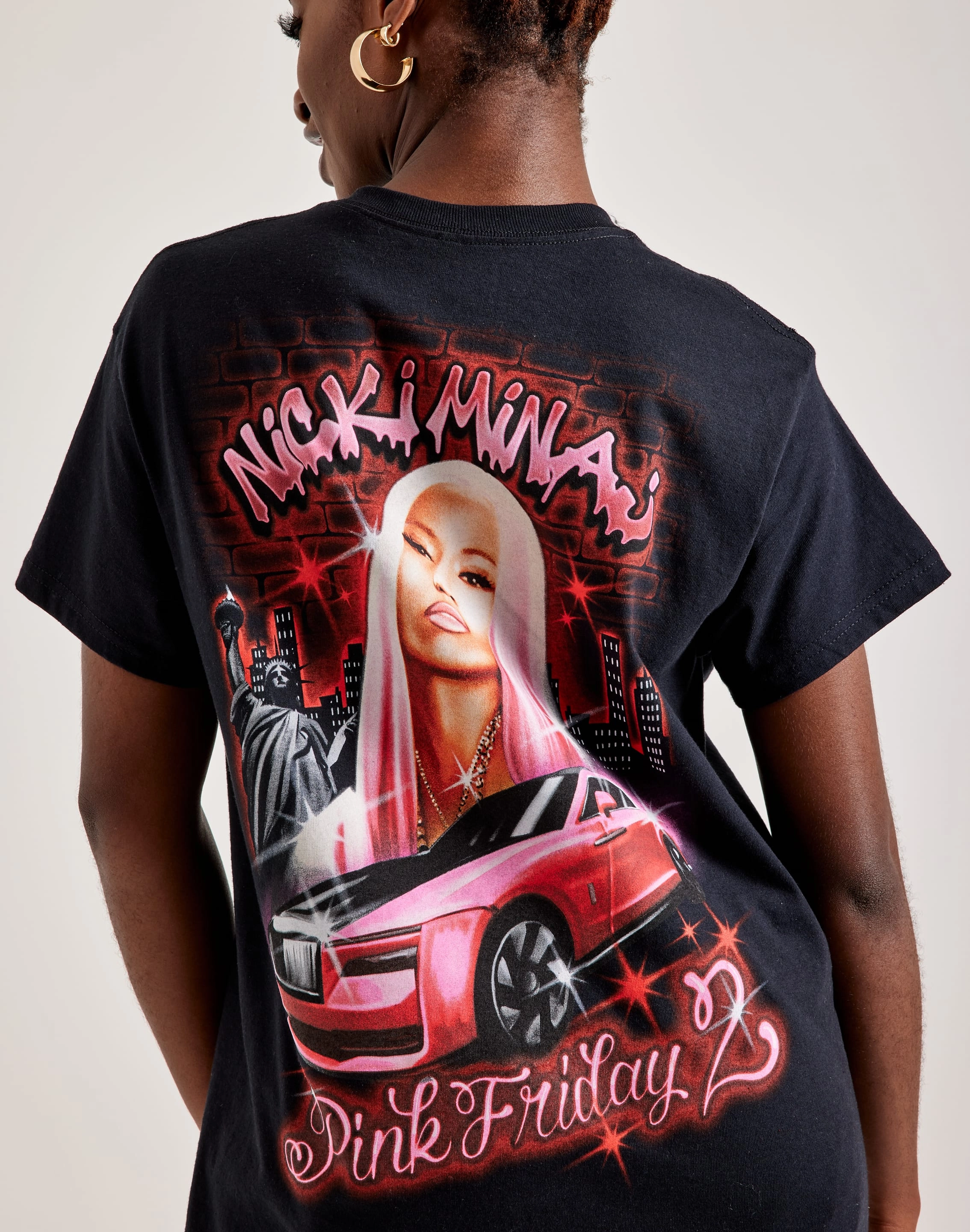 Bravado Nicki Minaj Pink Friday 2 Tee Fashion customization