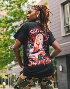 Bravado Nicki Minaj Pink Friday 2 Tee Fashion customization Fashion museums