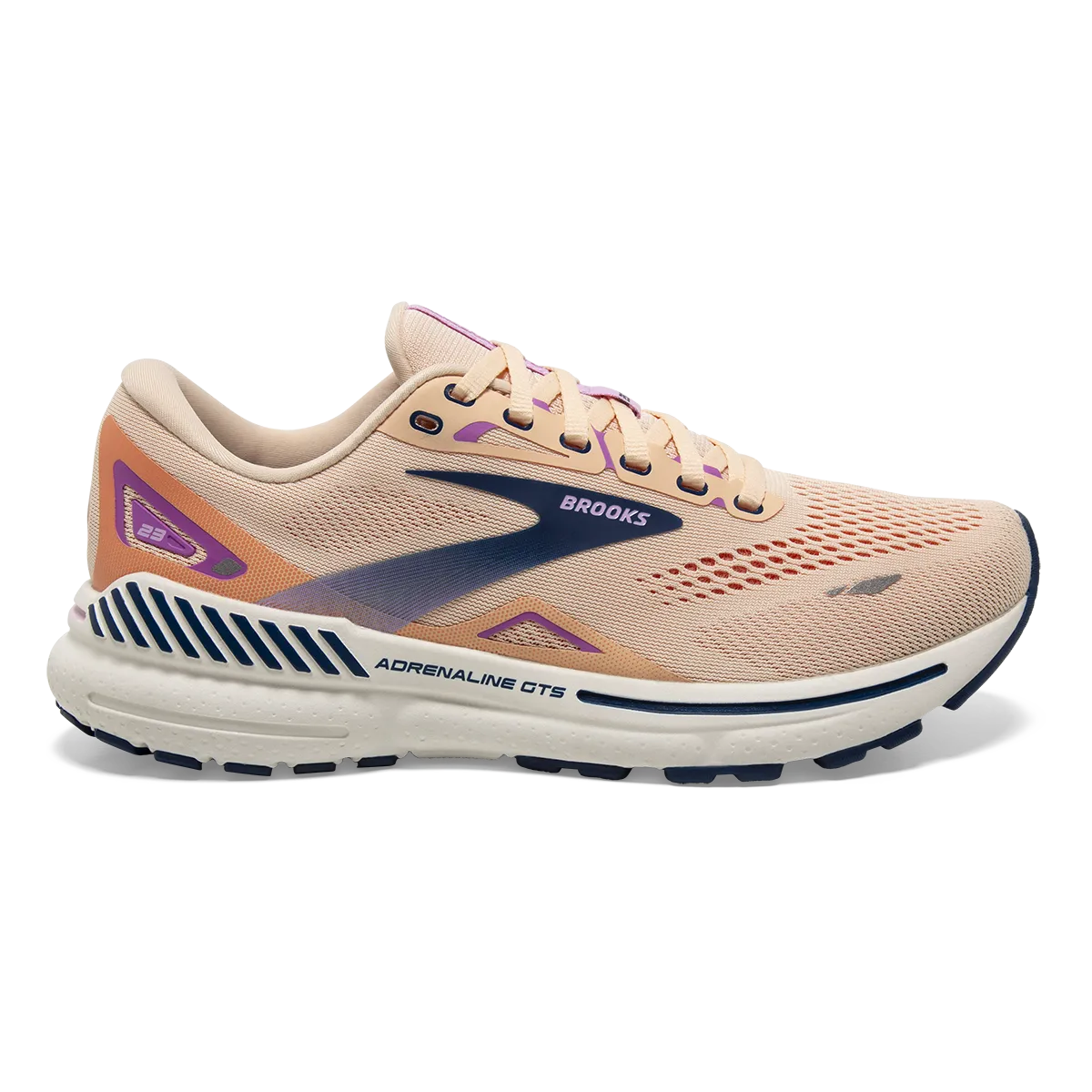 Brooks Adrenaline GTS 23 - Apricot - Estate Blue - Orchid Sunny Up-to-date