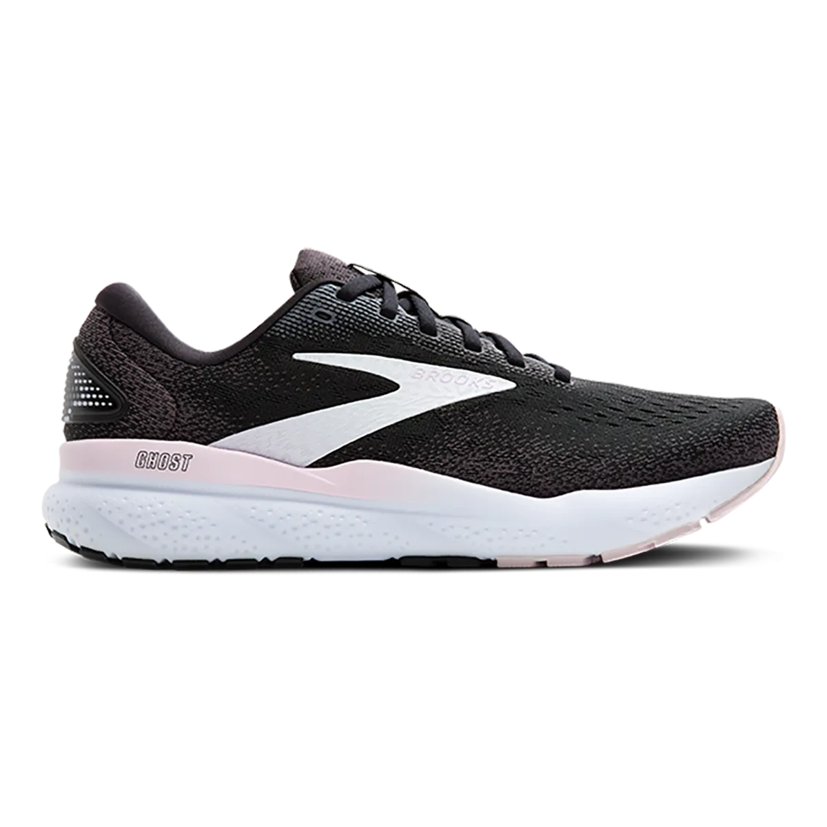 Brooks Ghost 16 - Black - White - Orchid Ice Superior Opulent