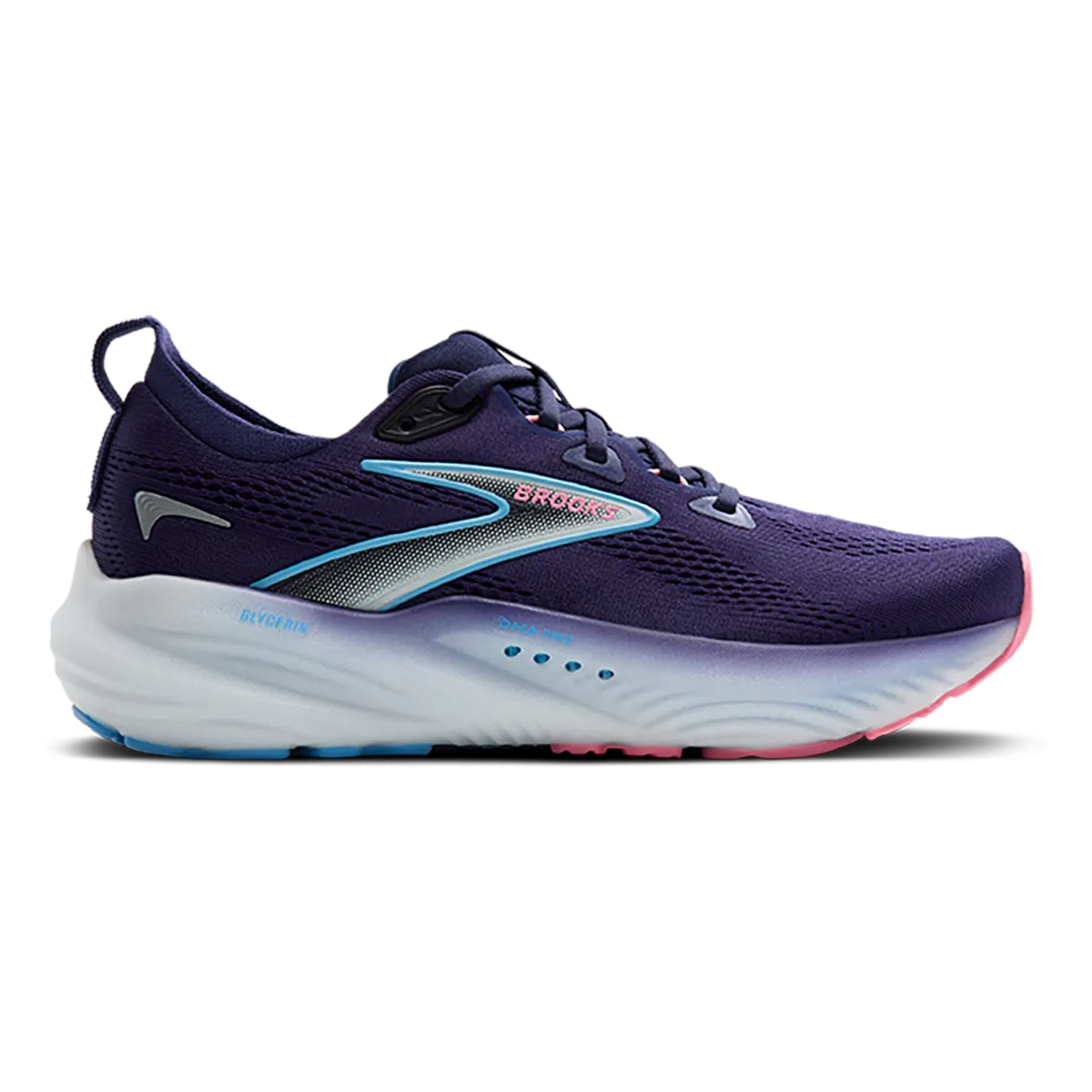 Brooks Glycerin 22 Blue Ribbon - Peacoat - Dianthus Animated Cultivated
