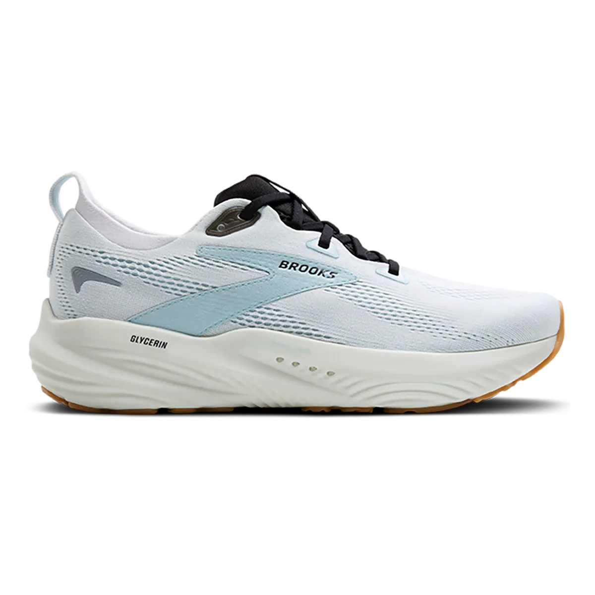 Brooks Glycerin 22 Bright White - Winter Sky - Black Important Crucial