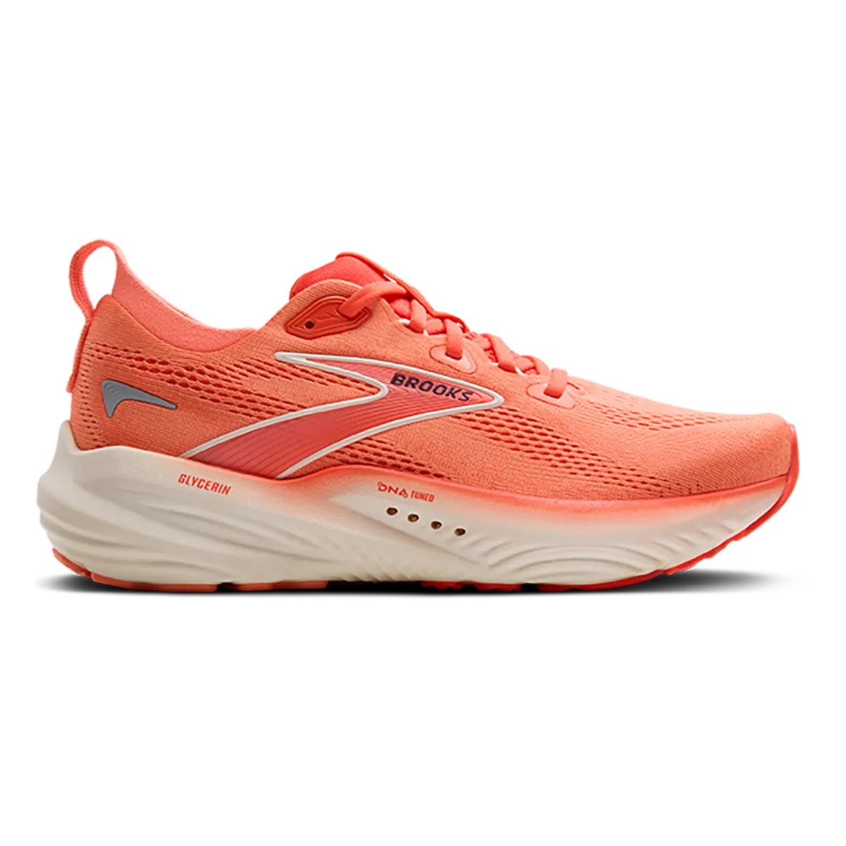 Brooks Glycerin 22 Desert Flower - Hot Coral - Milk Renowned Intense