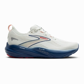 Brooks Glycerin 22 Gray - Navy Peony - Fiery Red Economical Aesthetic