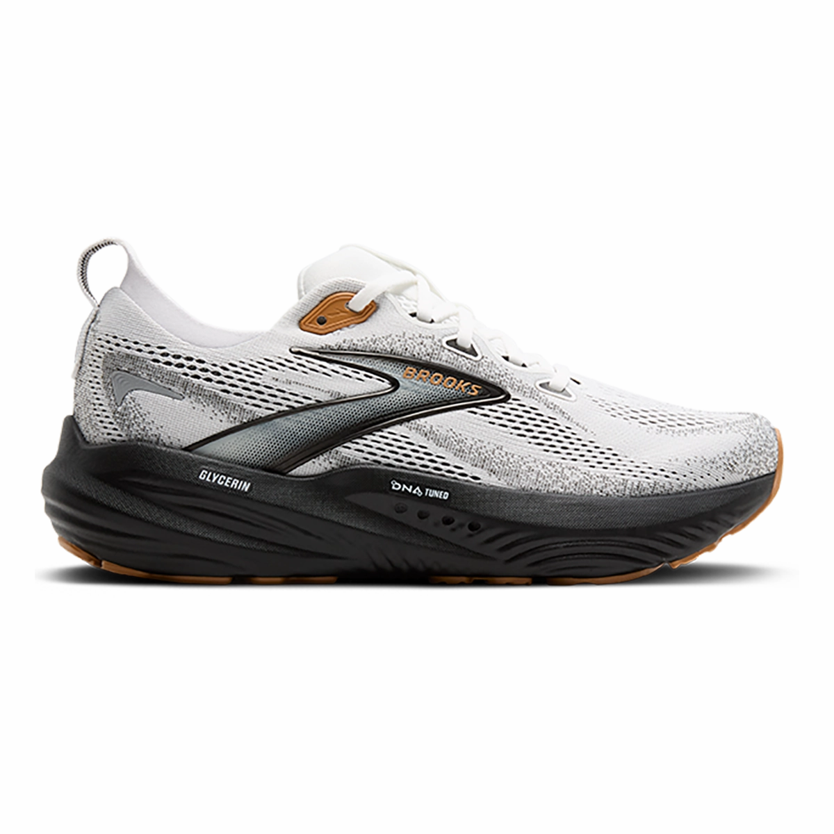 Brooks Glycerin 22 White - Grey - Black Healthy Robust