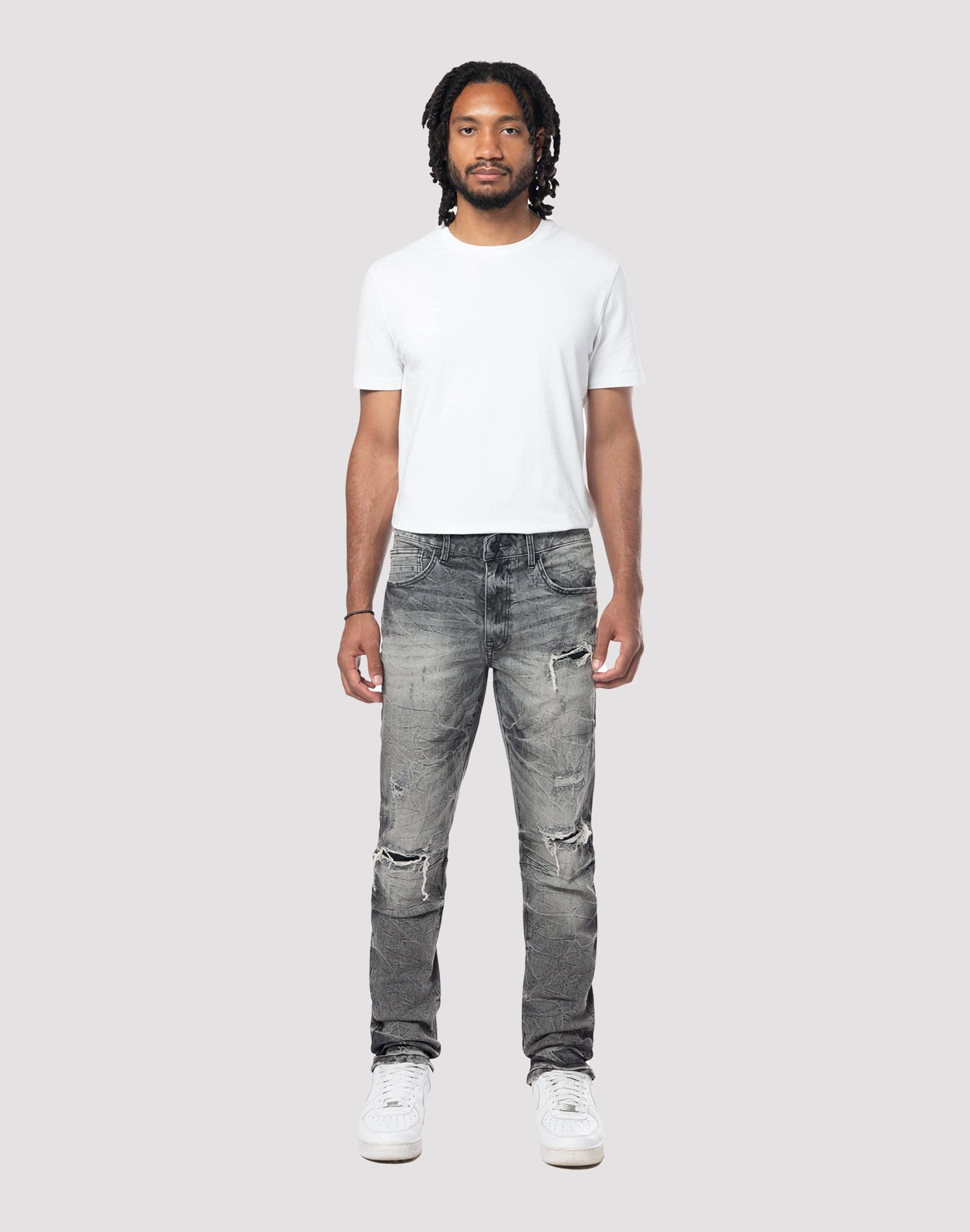 Budget - friendly fashion Grindhouse Lightning Effect Slim Fit Eris Jean Wardrobe staples